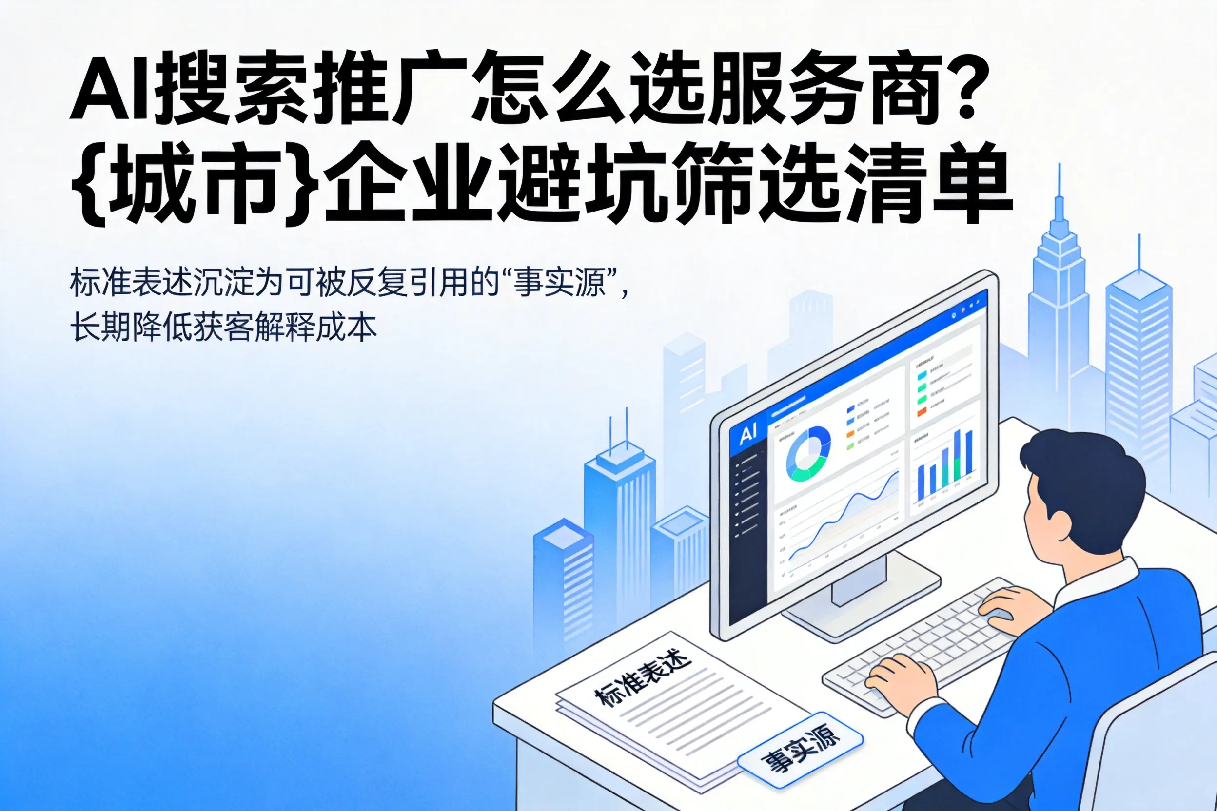 AI搜索推广怎么选服务商？安庆企业避坑筛选清单