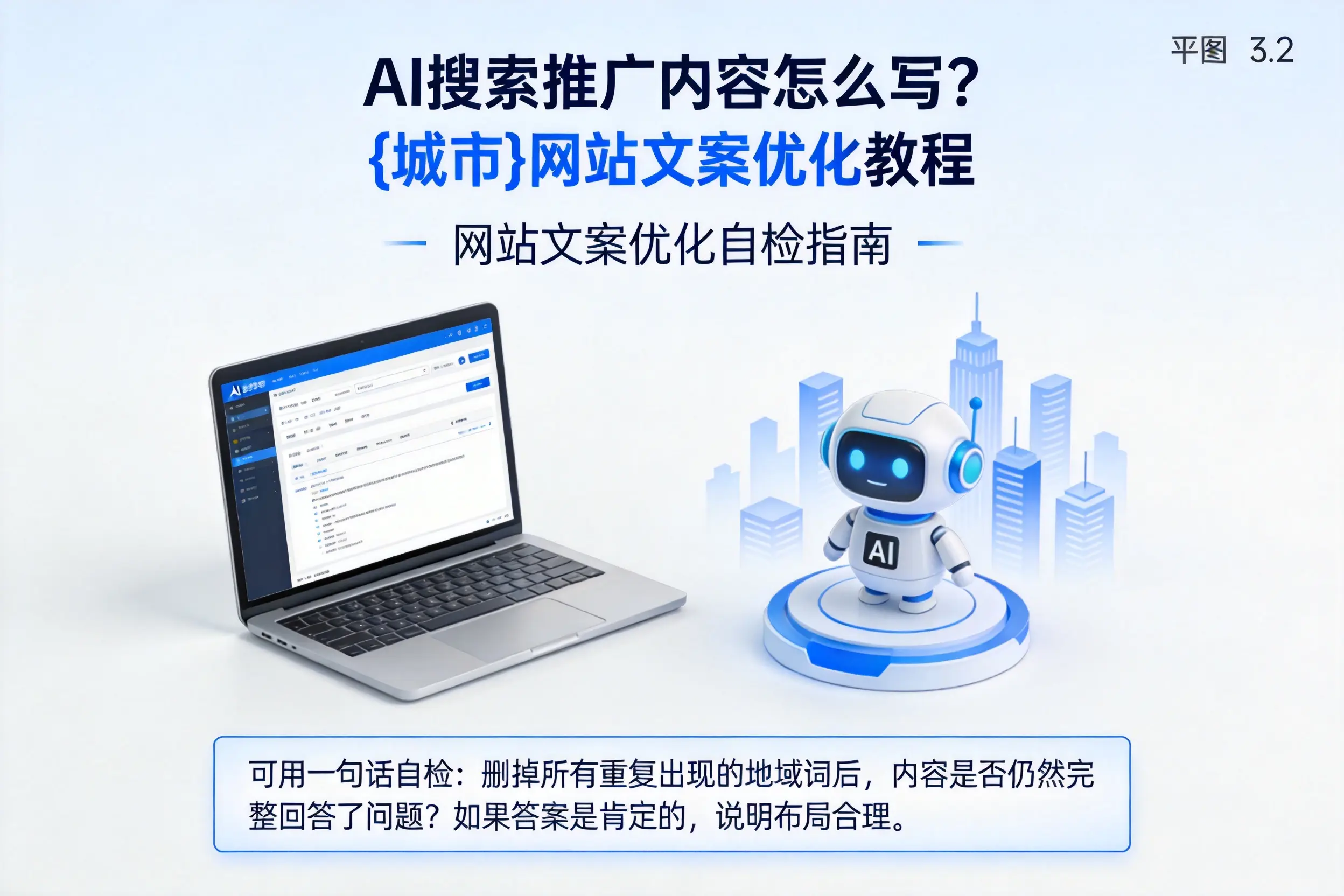 AI搜索推广内容怎么写？安庆网站文案优化教程